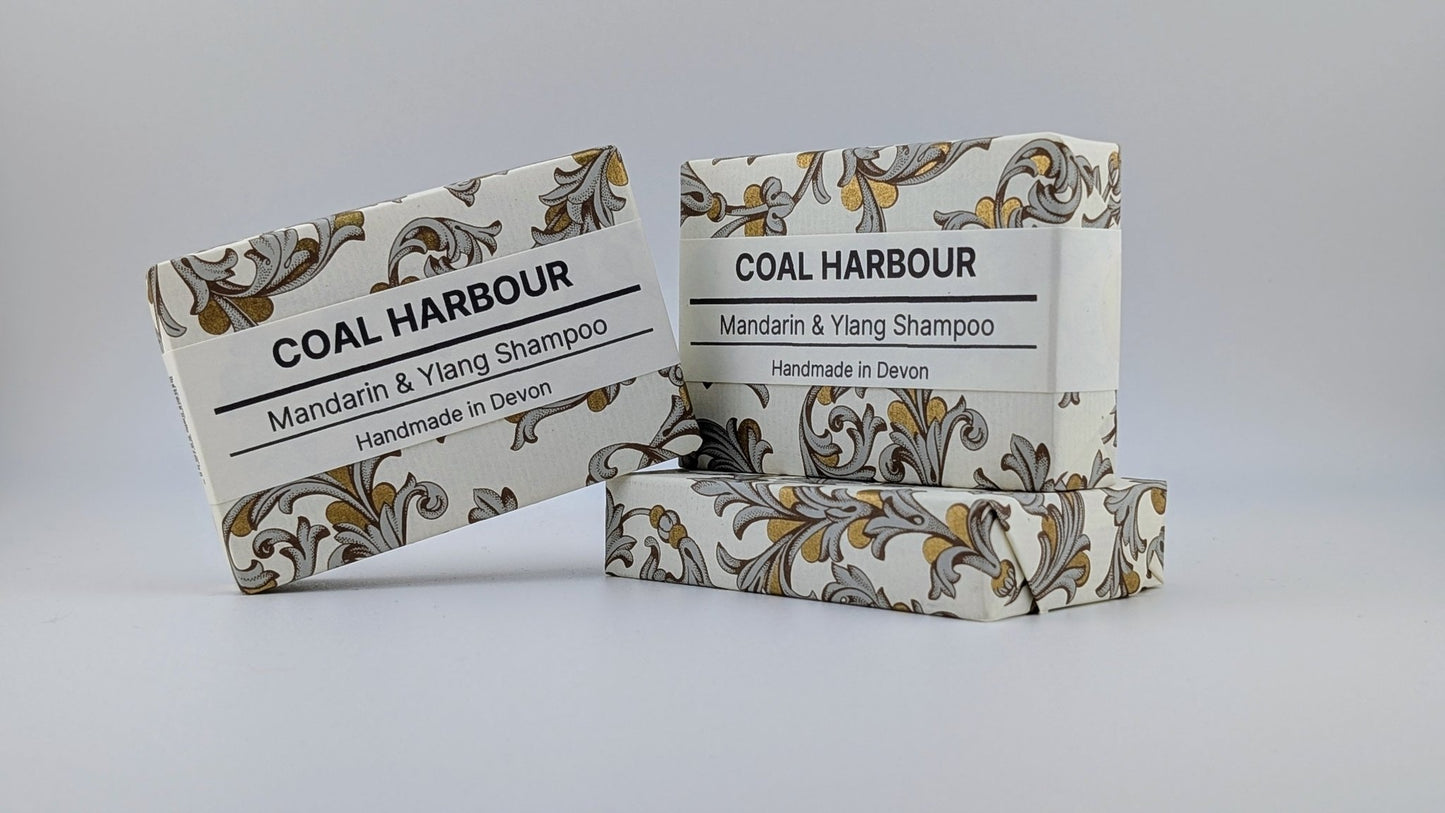 Mandarin & Ylang Solid Shampoo 100g - Coal Harbour