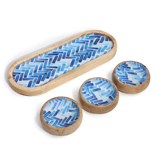 Mango Wood Bowls, Trays & Coasters - Coal Harbour