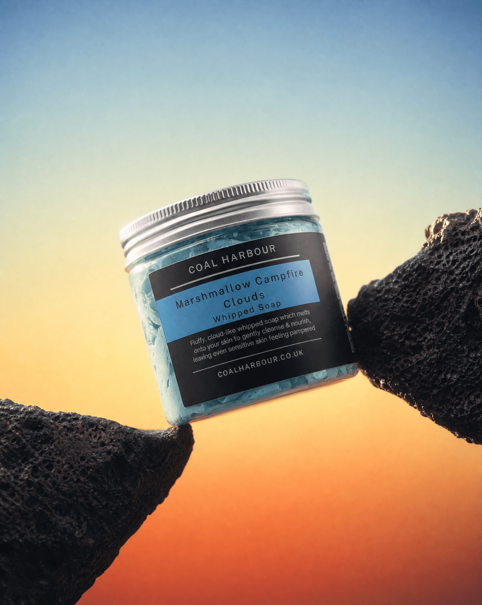 Marshmallow Campfire Clouds Whipped Soap 120g - Coal Harbour
