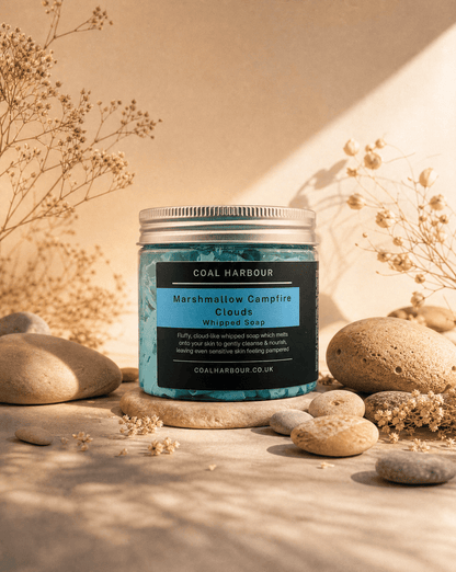 Marshmallow Campfire Clouds Whipped Soap 120g - Coal Harbour