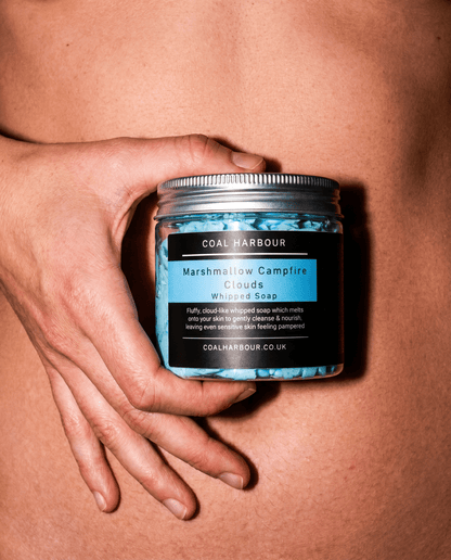 Marshmallow Campfire Clouds Whipped Soap 120g - Coal Harbour