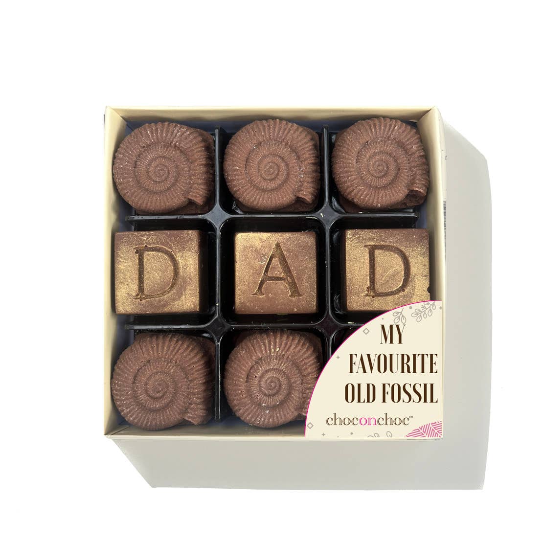 My Favourite Old Fossil Chocolate Box - Coal Harbour