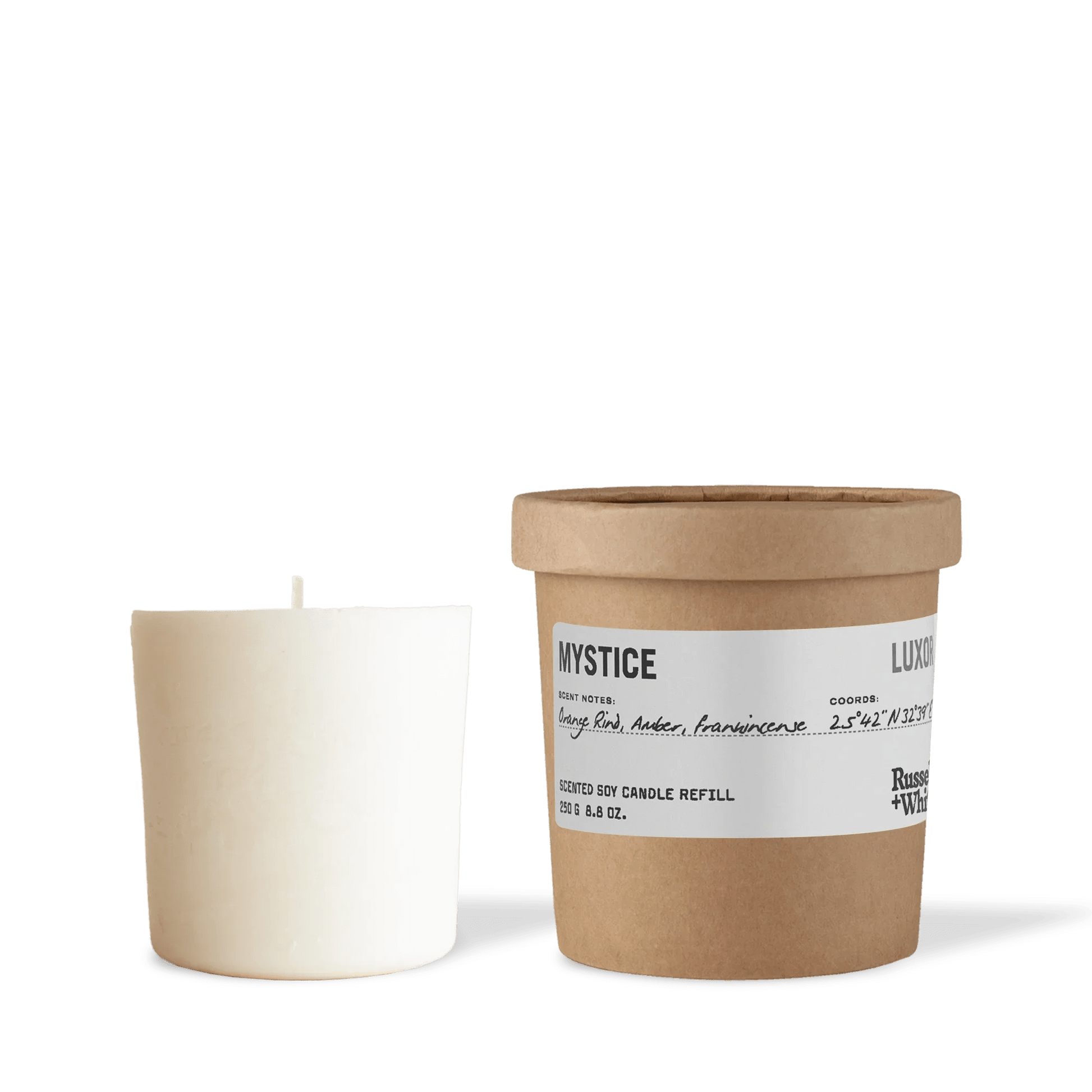 Mystice Scented Candle Refill - Coal Harbour