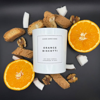 Orange Biscotti Candle - Handmade Soy Wax - Coal Harbour