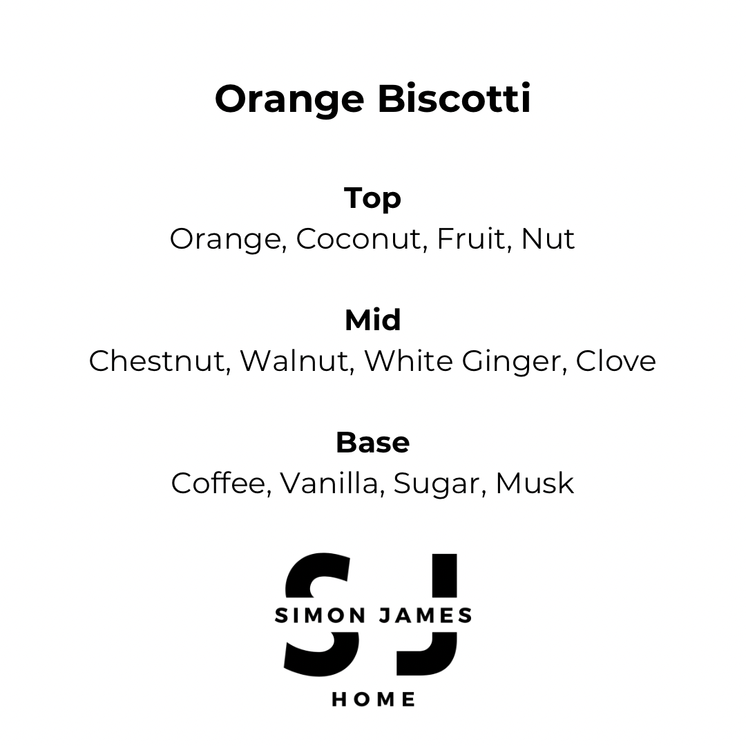 Orange Biscotti Handmade Soy Wax Candle - Coal Harbour