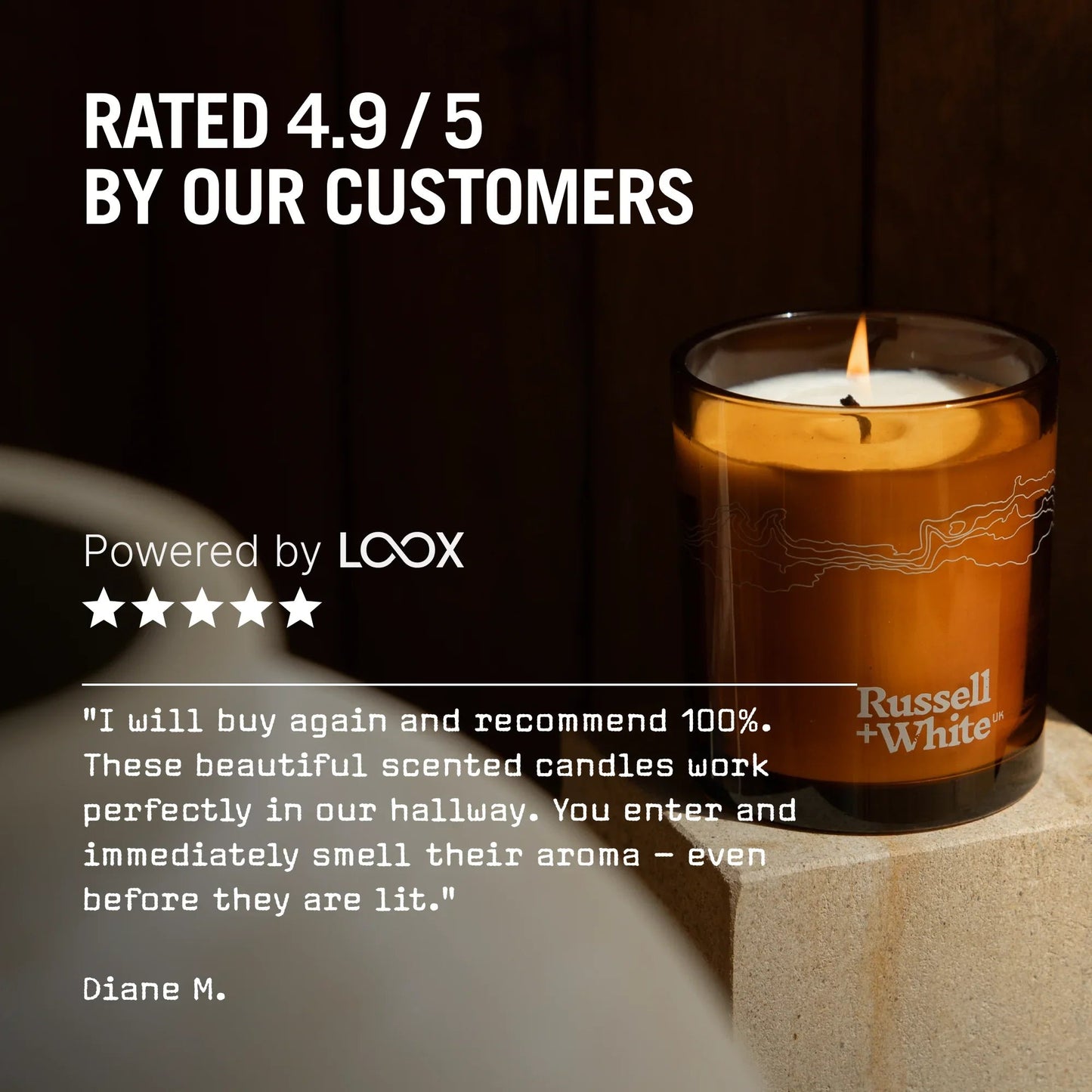 Oud Fortune 250g Scented Soy Candle Refill - Coal Harbour