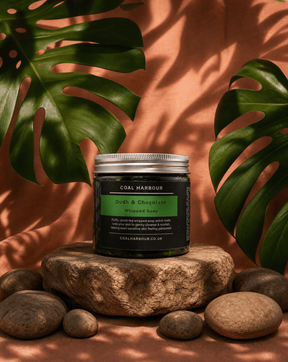 Oudh & Chocolate Whipped Soap 120g - Coal Harbour