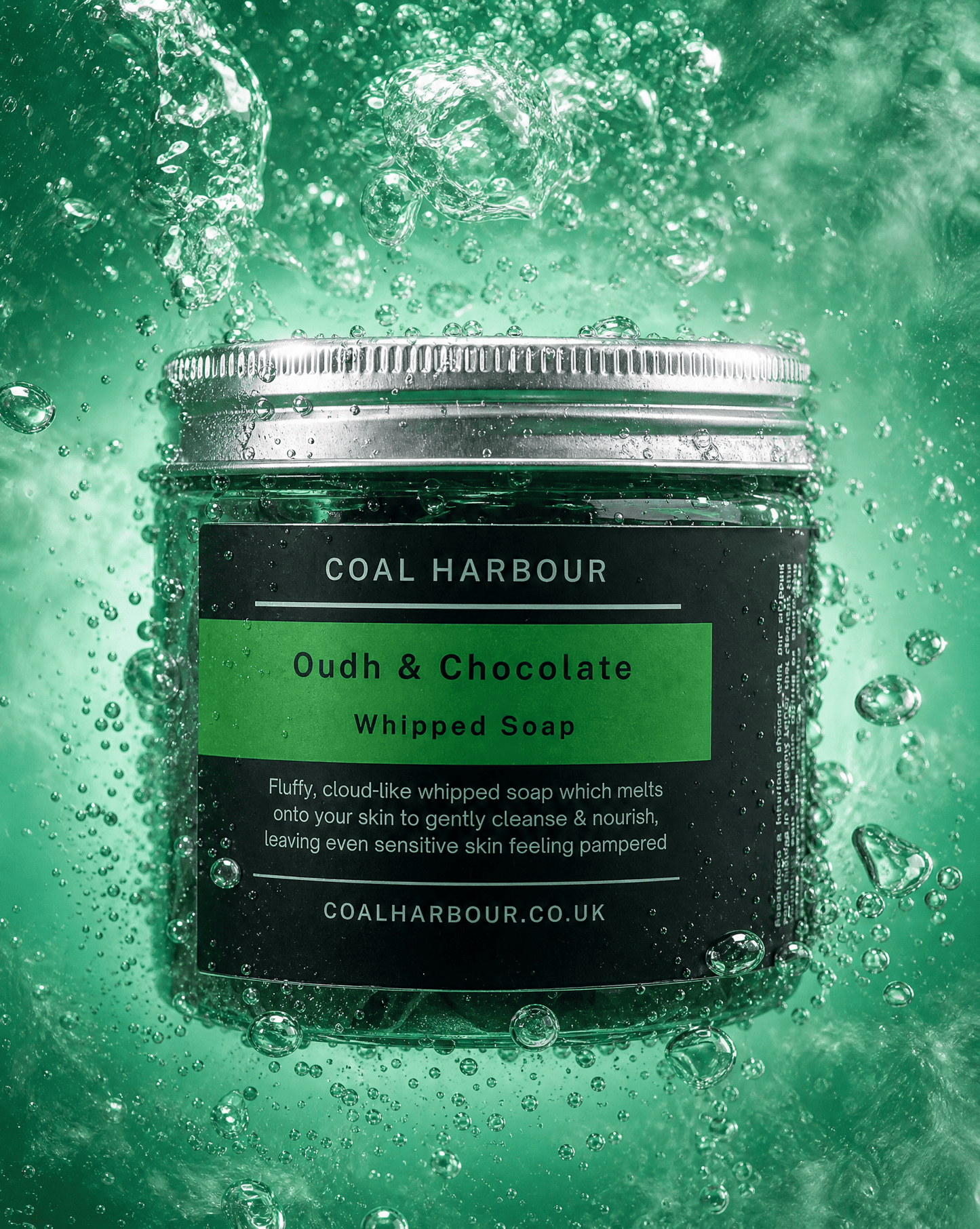 Oudh & Chocolate Whipped Soap 120g - Coal Harbour