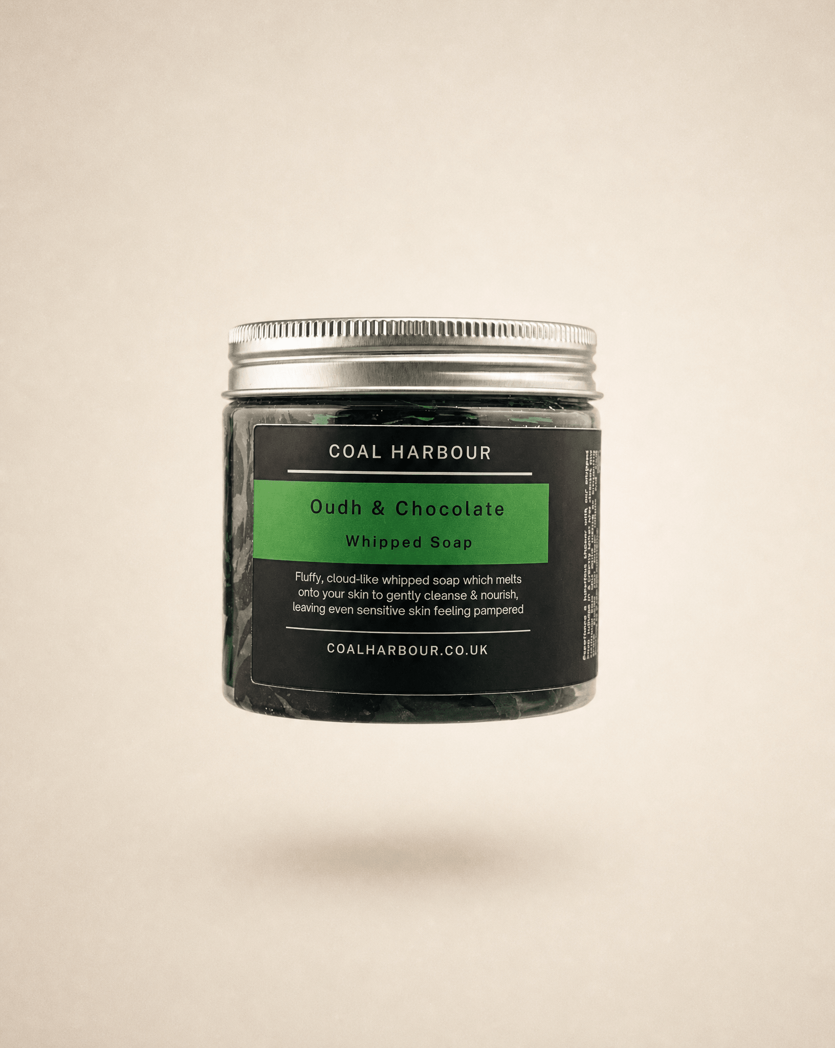 Oudh & Chocolate Whipped Soap 120g - Coal Harbour