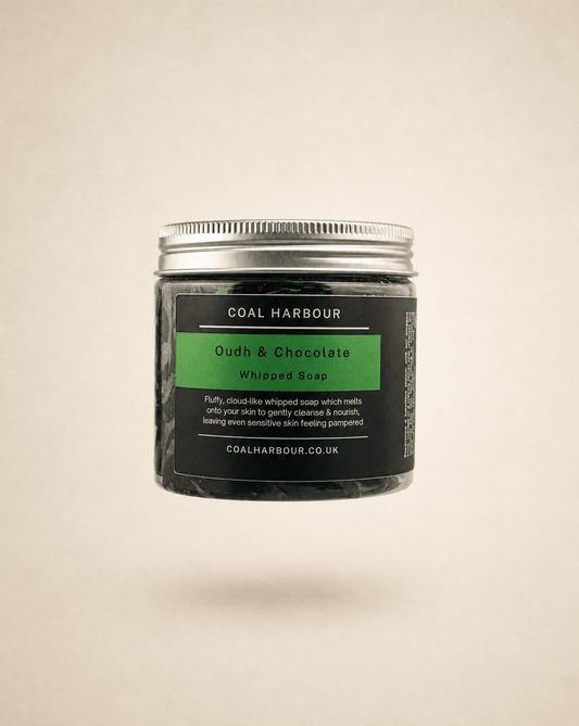 Oudh & Chocolate Whipped Soap 120g - Coal Harbour