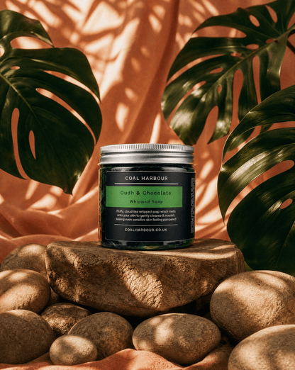 Oudh & Chocolate Whipped Soap 120g - Coal Harbour