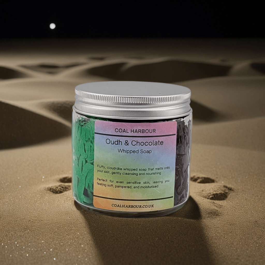 Oudh & Chocolate Whipped Soap - Coal Harbour