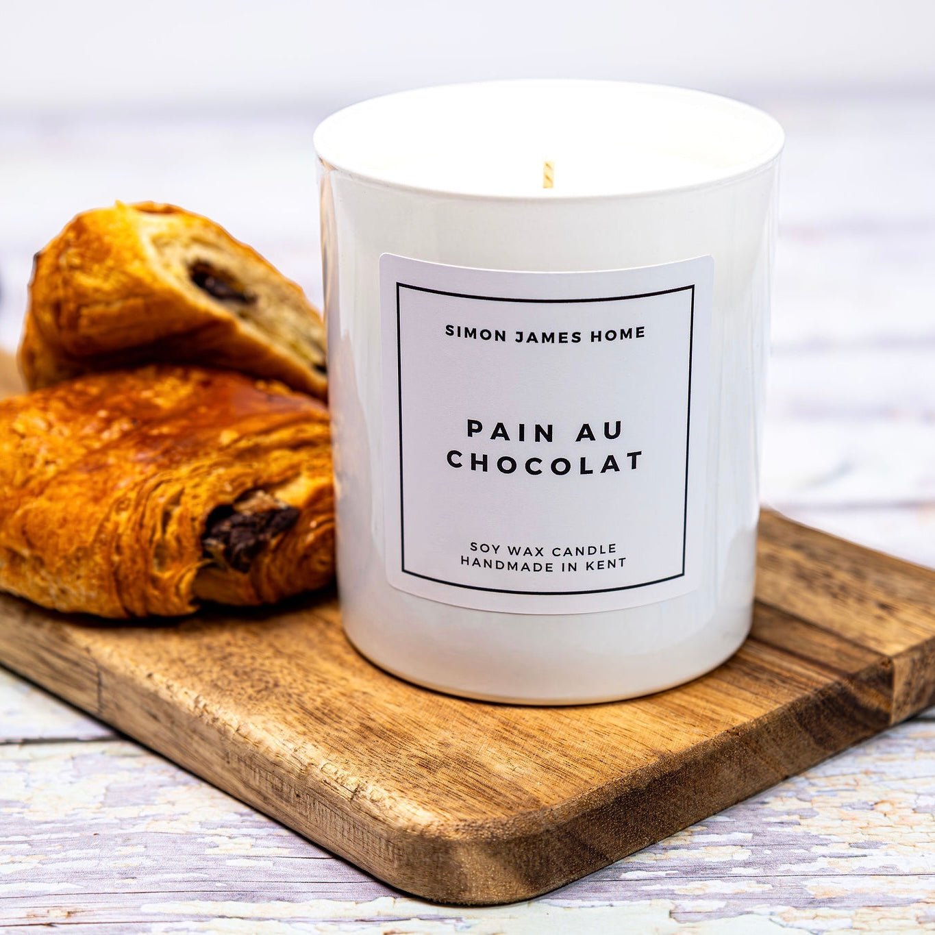 Pain au Chocolat Handmade Soy Wax Candle - Coal Harbour