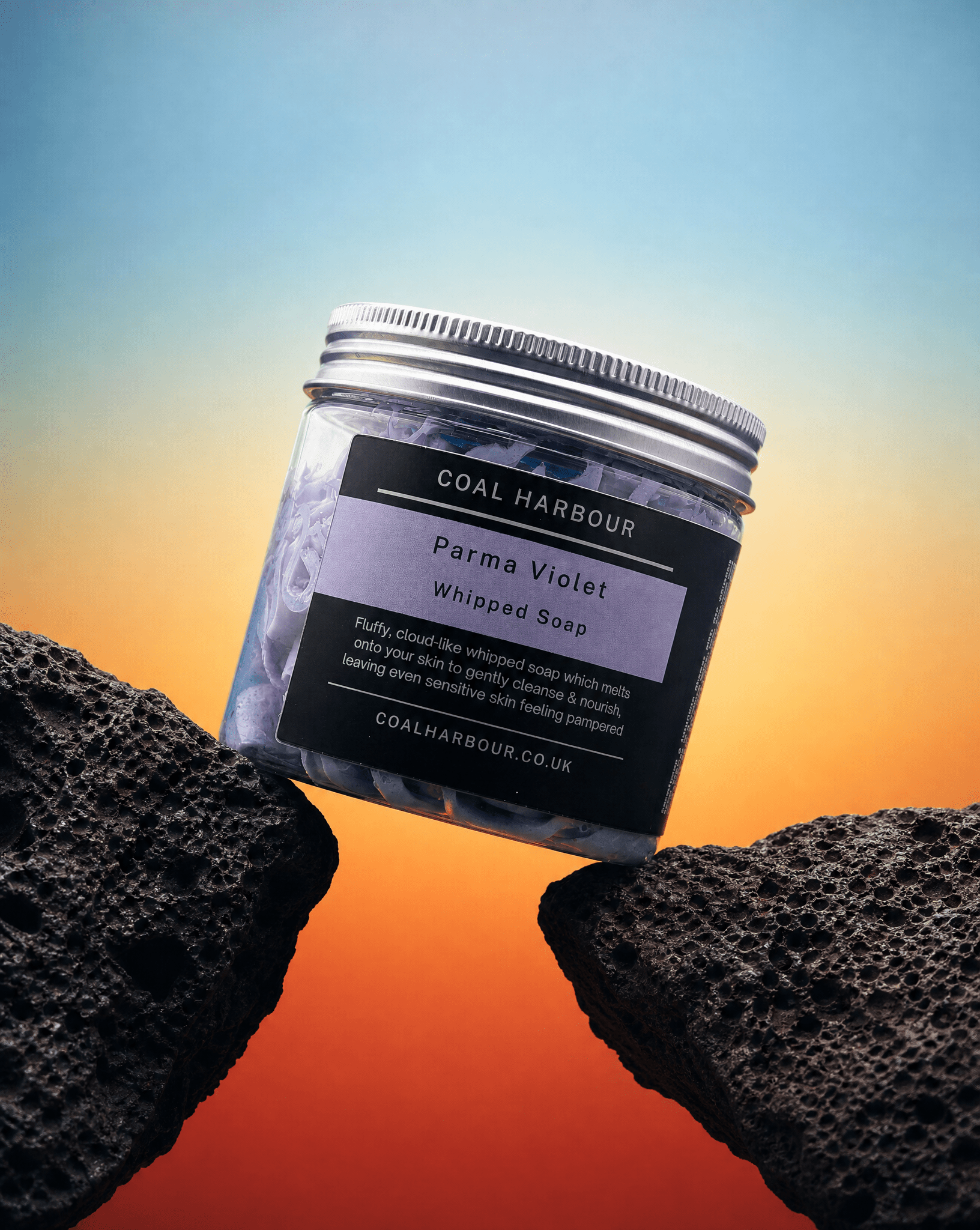 Parma Violet Whipped Soap 120g - Coal Harbour