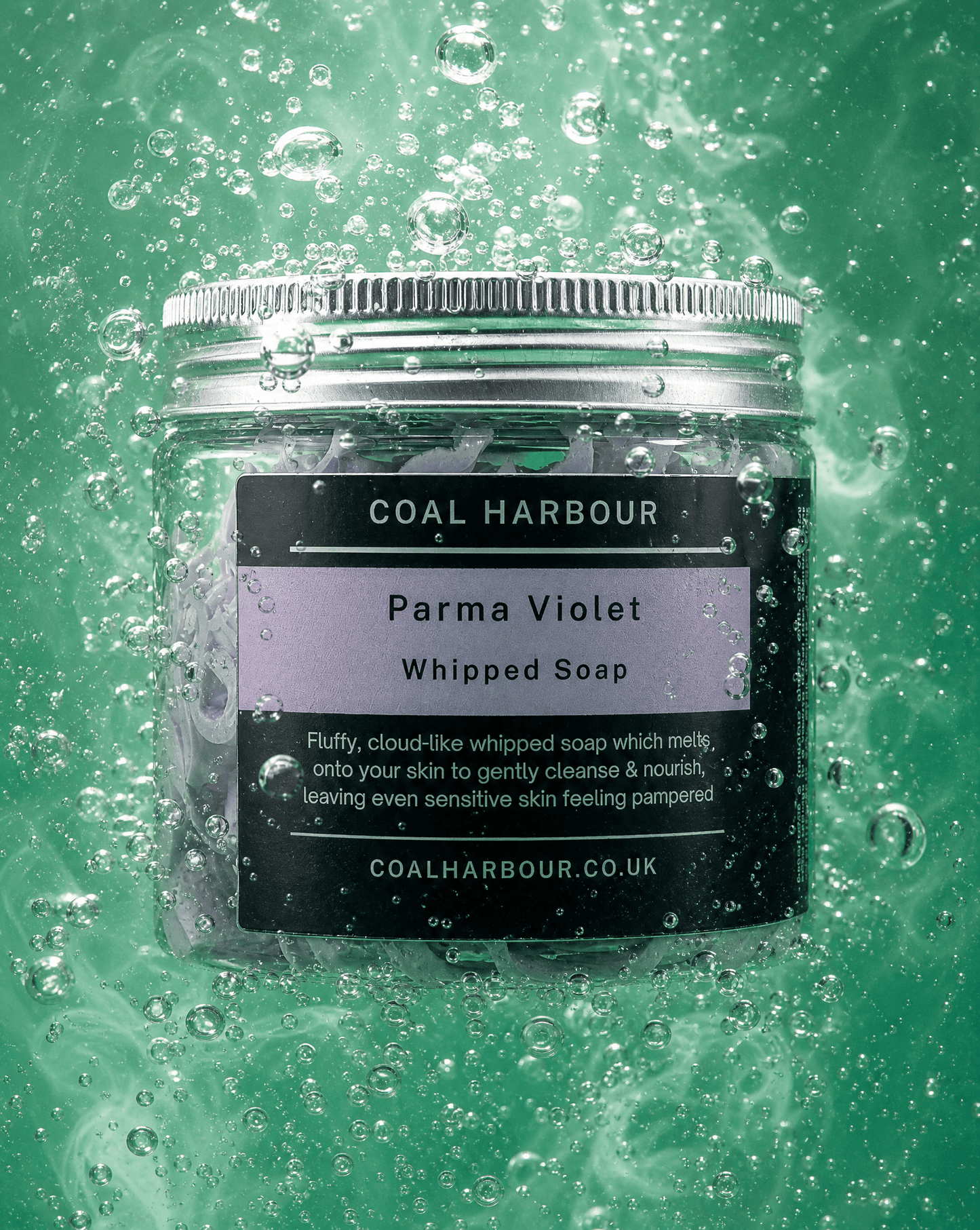 Parma Violet Whipped Soap 120g - Coal Harbour
