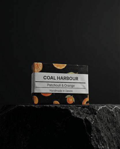 Patchouli & Orange with Charcoal 100g Soap Bar - Coal Harbour
