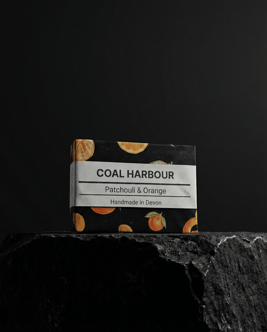 Patchouli & Orange with Charcoal 100g Soap Bar - Coal Harbour