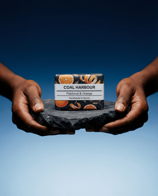 Patchouli & Orange with Charcoal 100g Soap Bar - Coal Harbour