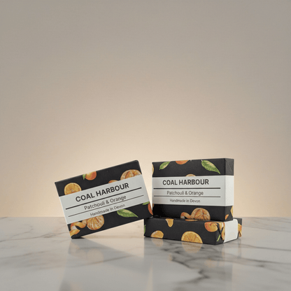 Patchouli & Orange with Charcoal 100g Soap Bar - Coal Harbour