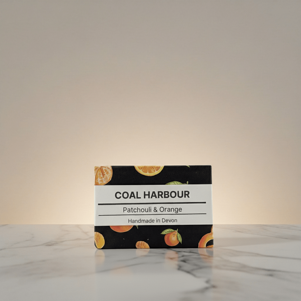 Patchouli & Orange with Charcoal 100g Soap Bar - Coal Harbour