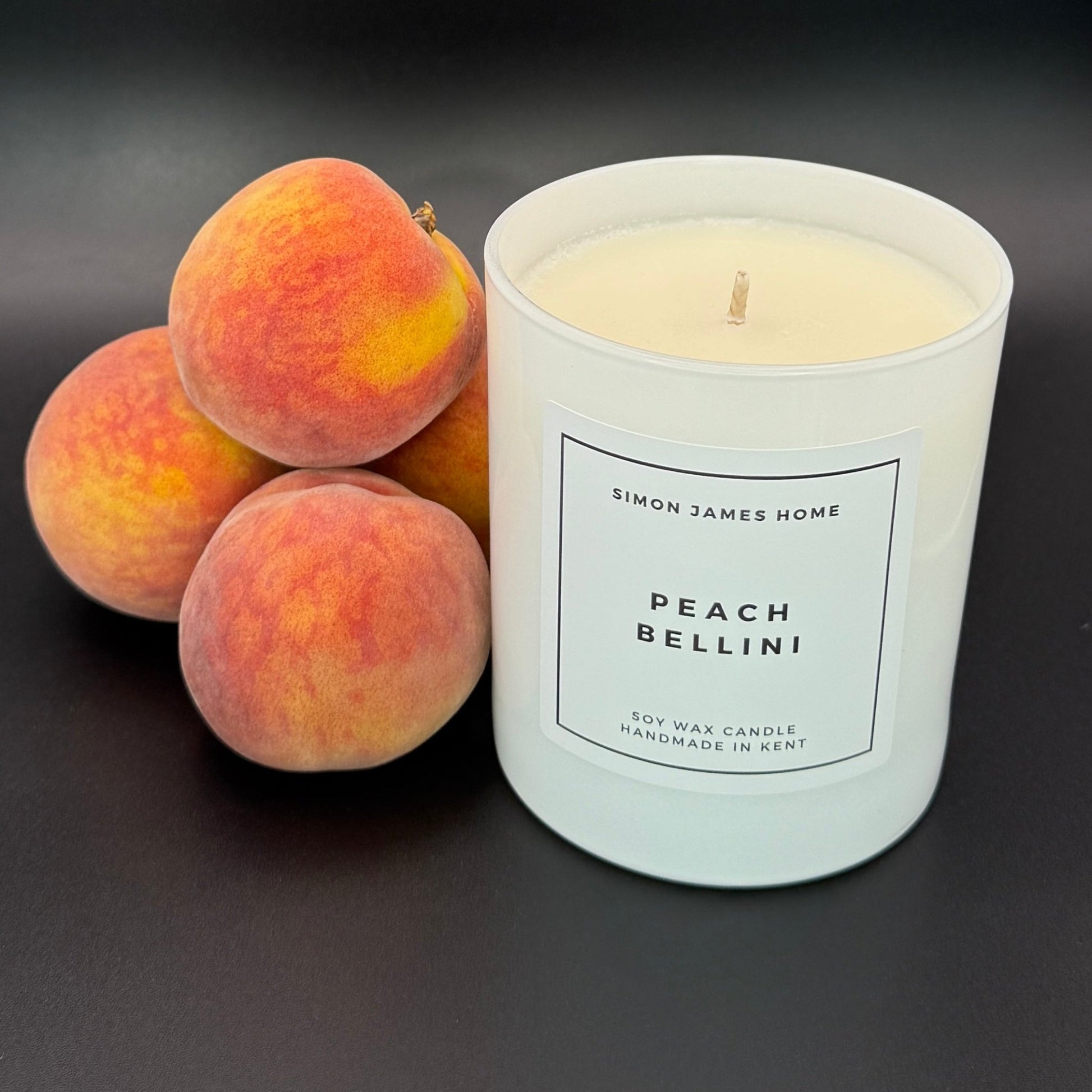 Peach Bellini Handmade Soy Wax Candle - Coal Harbour