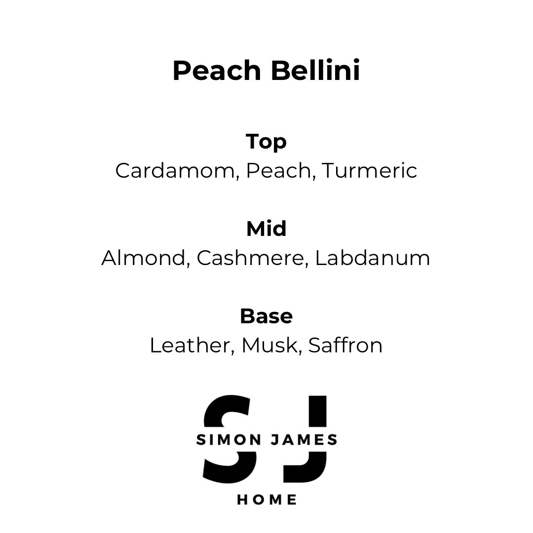 Peach Bellini Handmade Soy Wax Candle - Coal Harbour