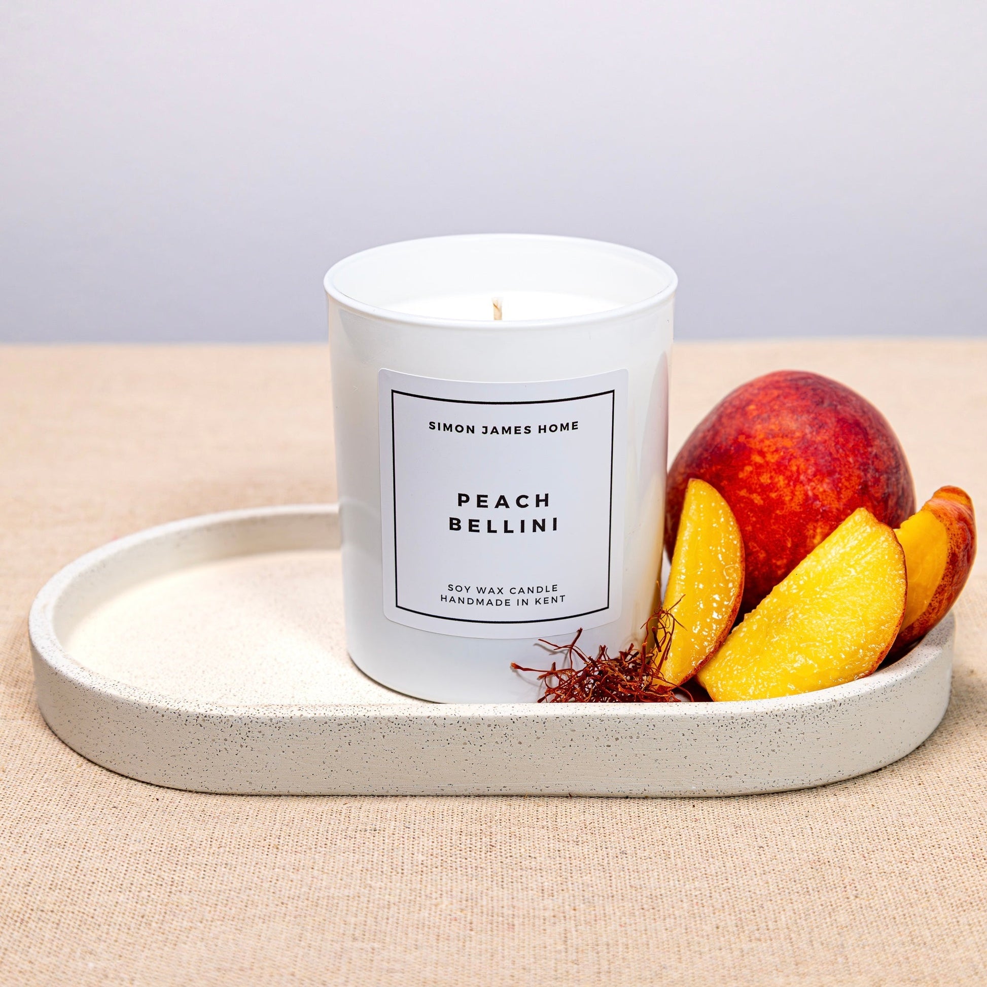 Peach Bellini Handmade Soy Wax Candle - Coal Harbour