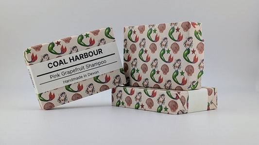 Pink Grapefruit Solid Shampoo 100g - Coal Harbour