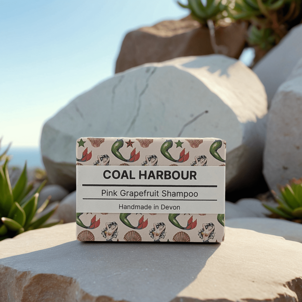 Pink Grapefruit Solid Shampoo 100g - Coal Harbour