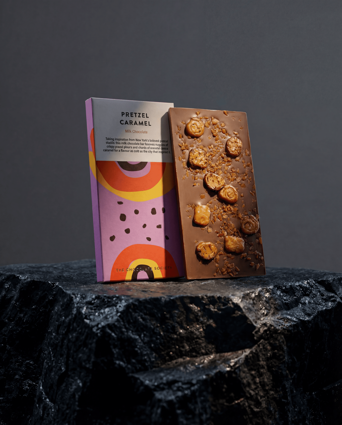 Pretzel Caramel Chocolate Bar - Coal Harbour
