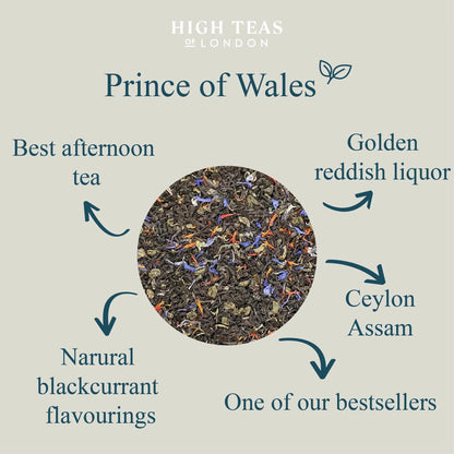 Prince of Wales Loose Leaf Tea - Classic Afternoon Black Tea Blend - Coal Harbour