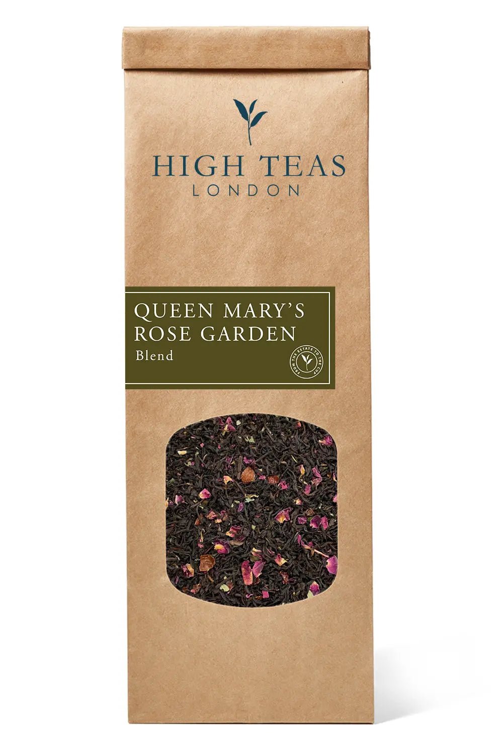 Queen Mary's Rose Garden Loose Leaf Black Tea - Coal Harbour