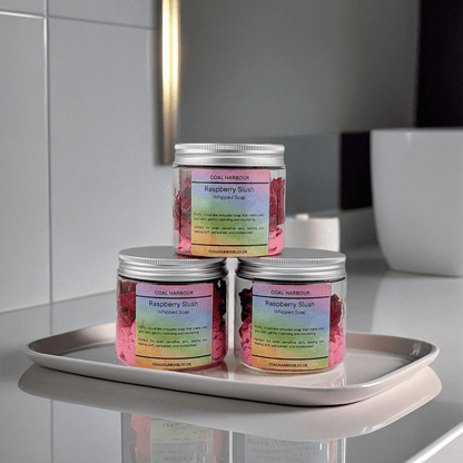 Raspberry Slush Whipped Soap - Coal Harbour
