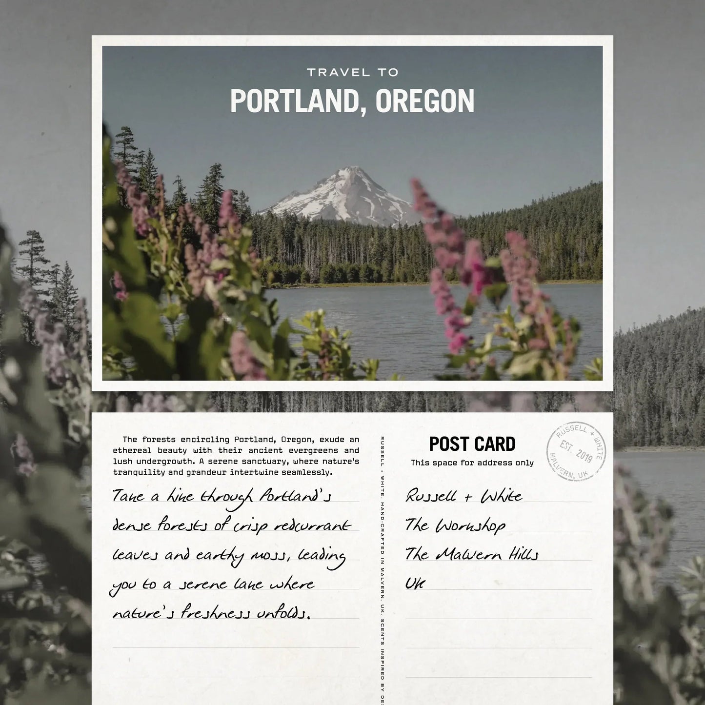 Red Lake Scented Candle - Coal Harbour