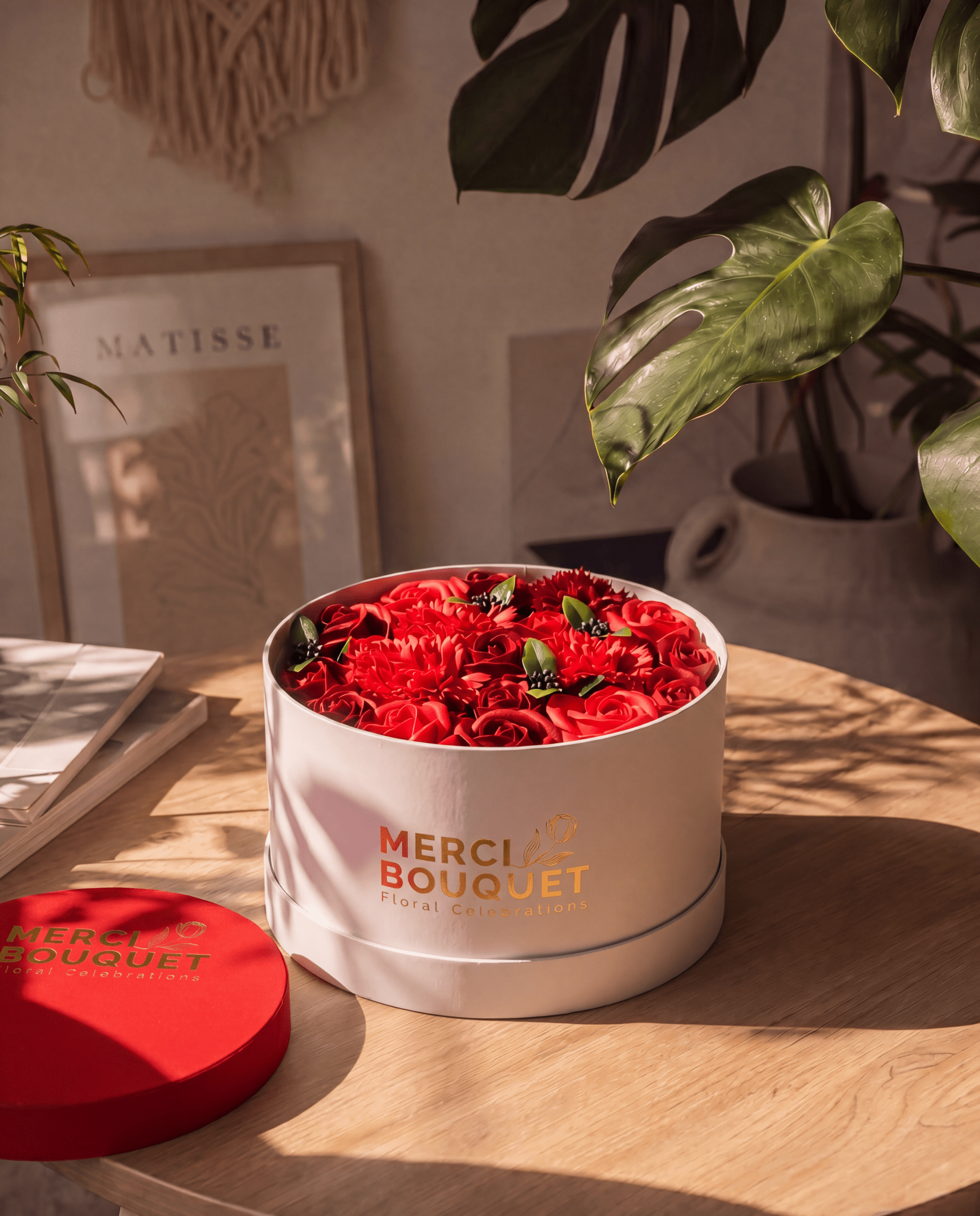 Red Roses Soap Flowers Gift Box - Coal Harbour