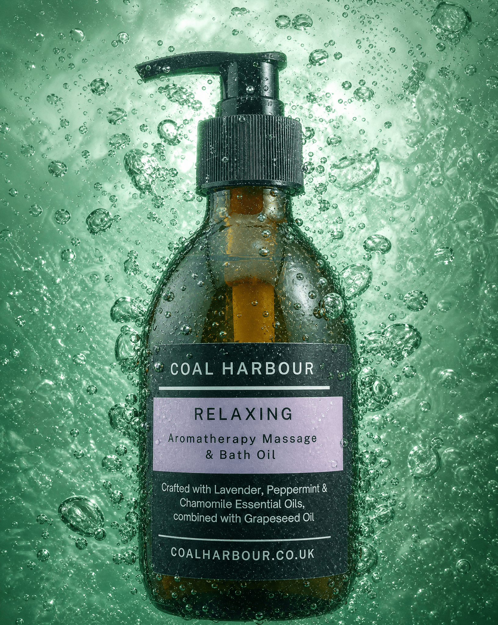 Relaxing Aromatherapy Massage and Bath Oil - Coal Harbour