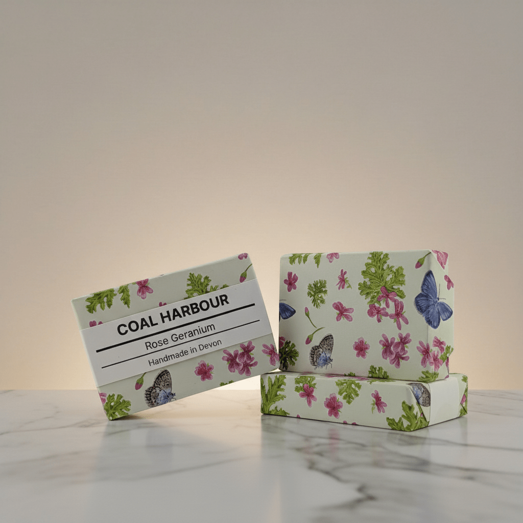 Rose Geranium 100g Soap Bar - Coal Harbour