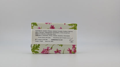 Rose Geranium 100g Soap Bar - Coal Harbour