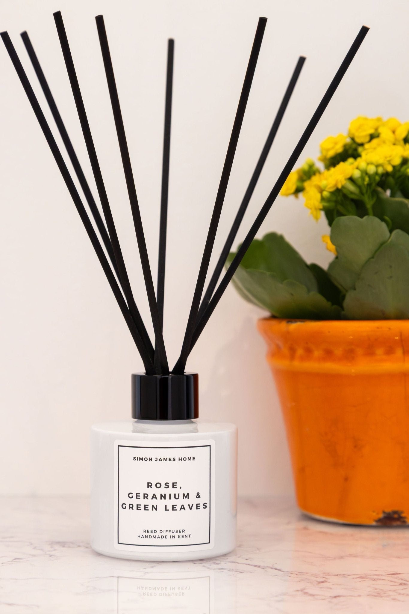 Rose, Geranium & Green Leaves Reed Diffuser - Coal Harbour