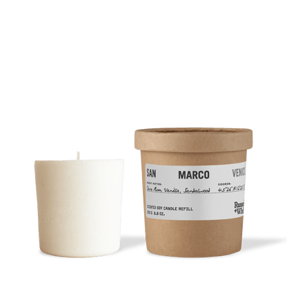 San Marco Scented Candle Refill - Coal Harbour