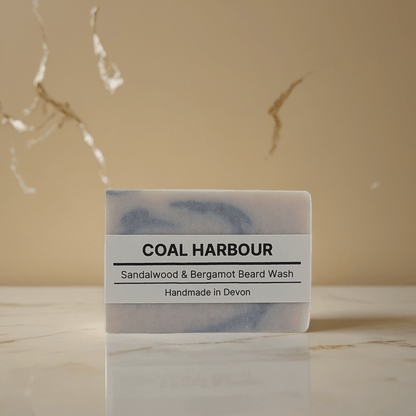 Sandalwood & Bergamot 100g Beard Wash Bar - Coal Harbour