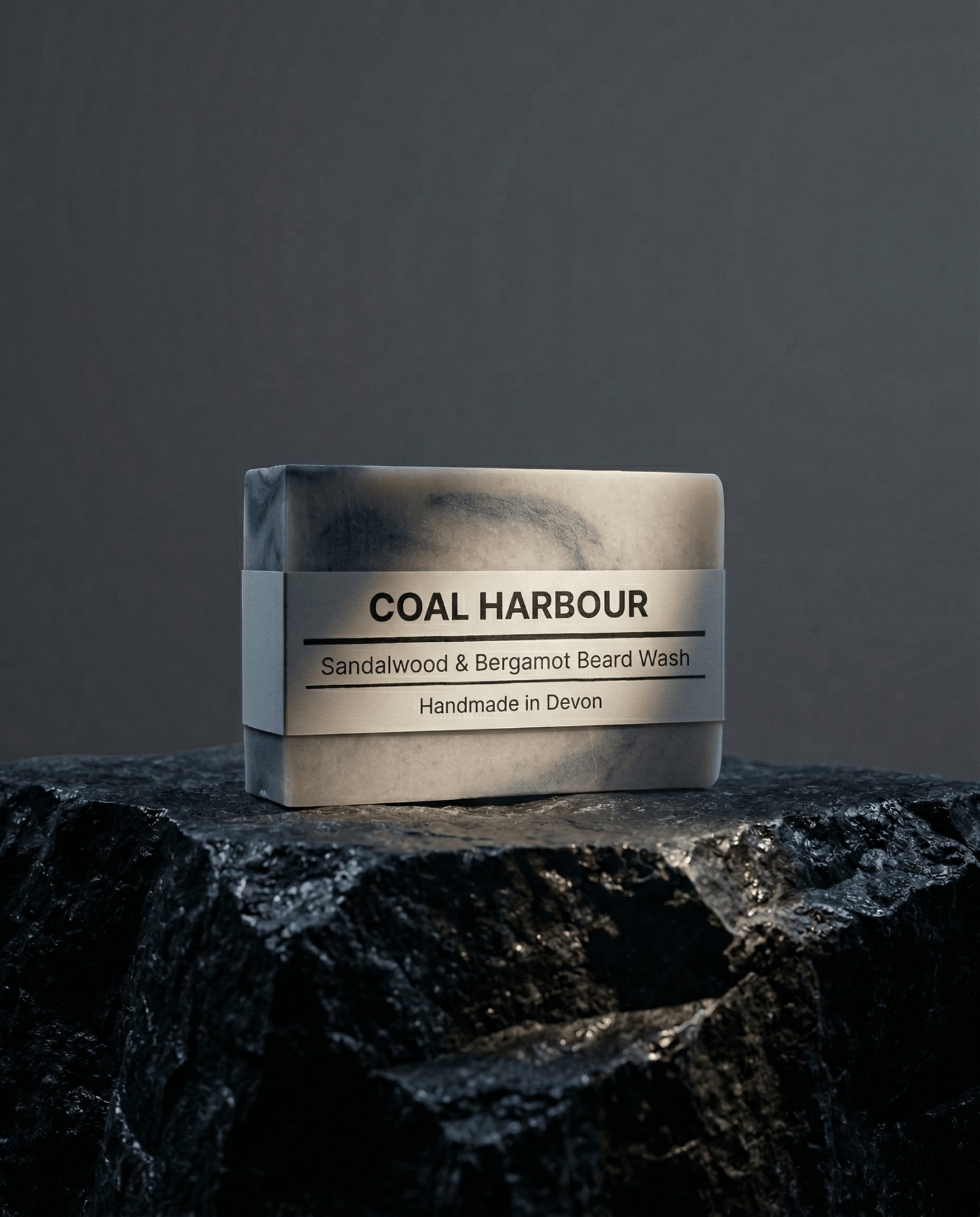 Sandalwood & Bergamot 100g Beard Wash Bar - Coal Harbour