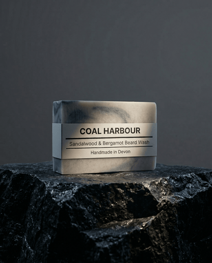 Sandalwood & Bergamot 100g Beard Wash Bar - Coal Harbour