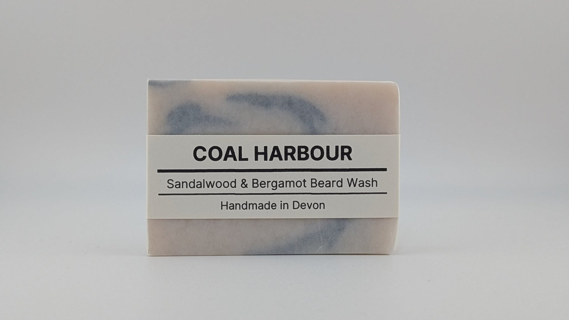 Sandalwood & Bergamot 100g Beard Wash Bar - Coal Harbour