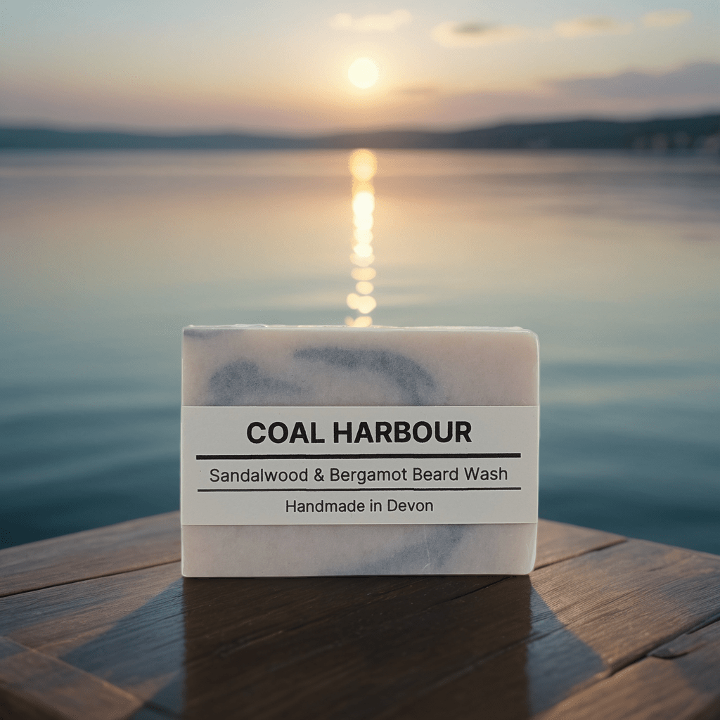 Sandalwood & Bergamot 100g Beard Wash Bar - Coal Harbour