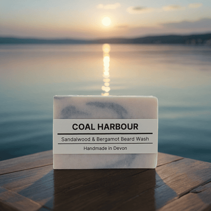 Sandalwood & Bergamot 100g Beard Wash Bar - Coal Harbour