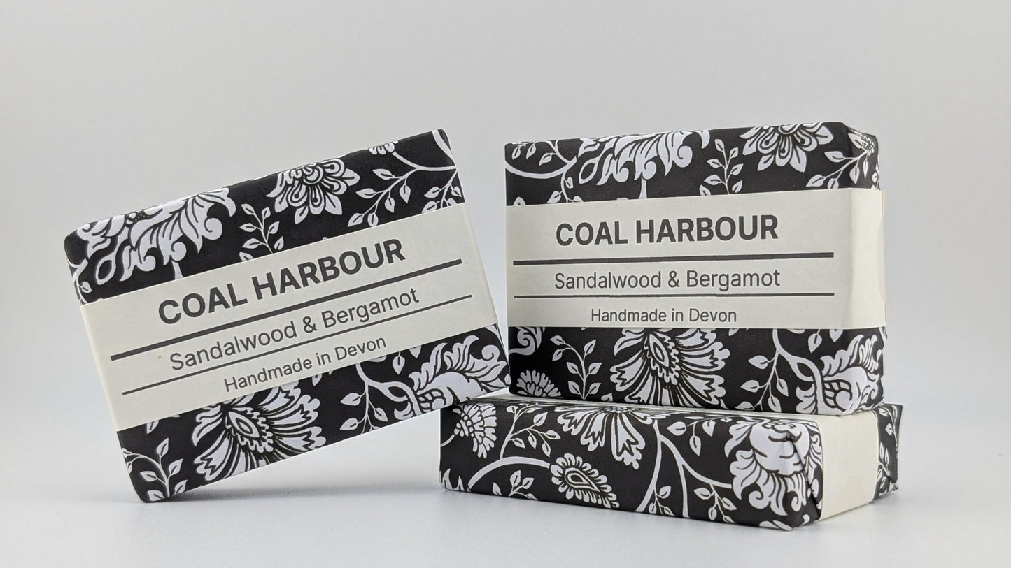 Sandalwood & Bergamot 100g Soap Bar - Coal Harbour