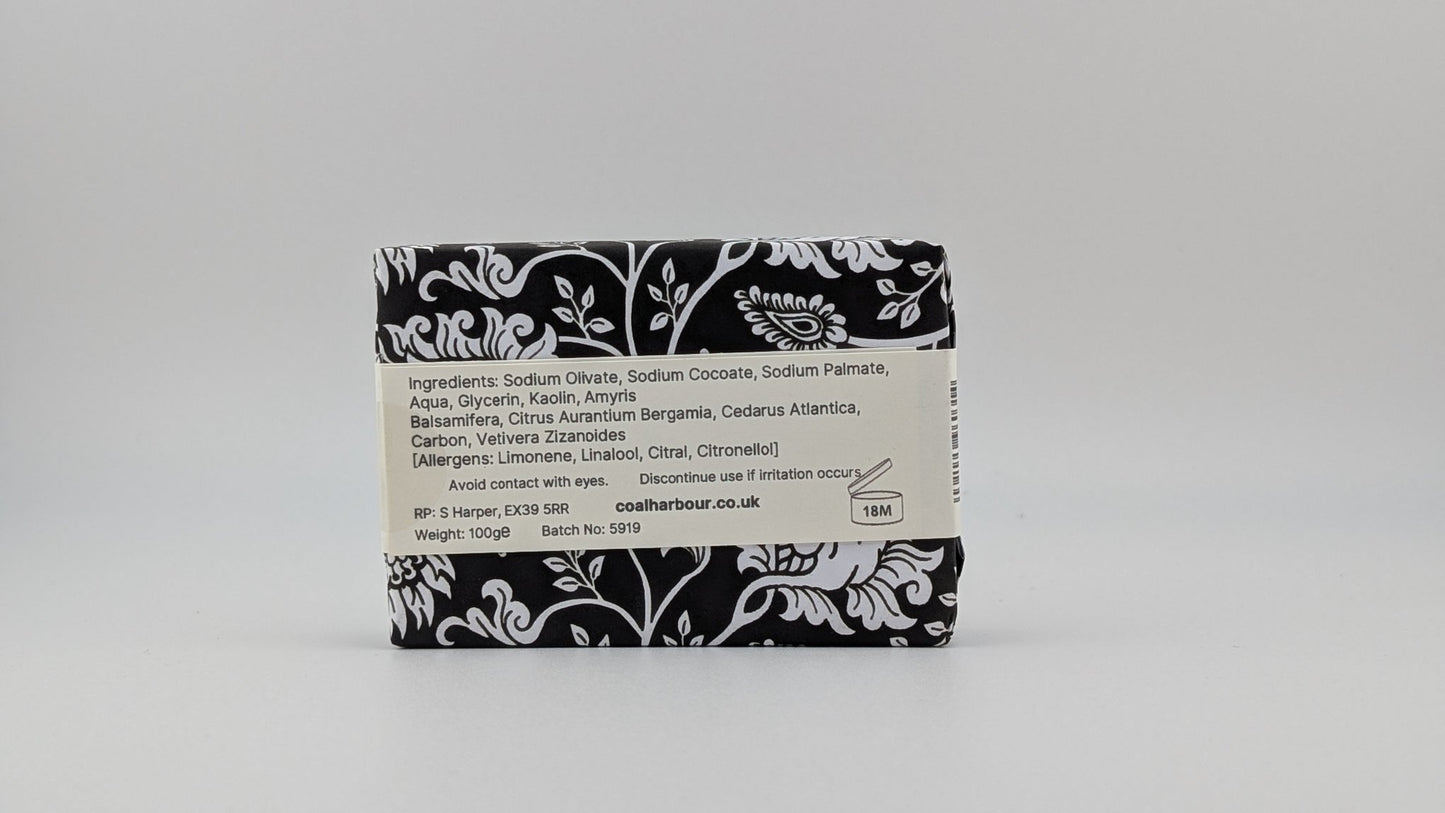 Sandalwood & Bergamot 100g Soap Bar - Coal Harbour