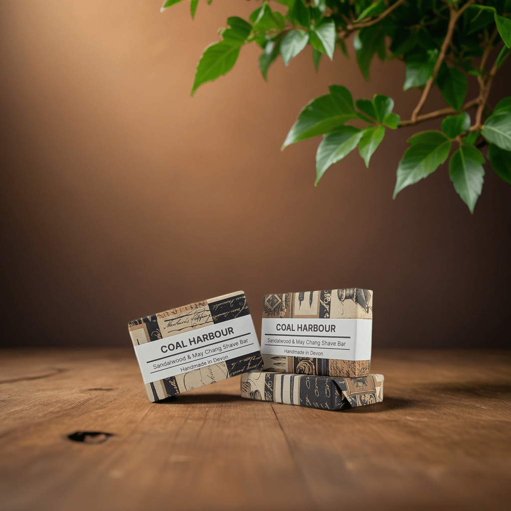 Sandalwood & May Chang 100g Shave Bar - Coal Harbour
