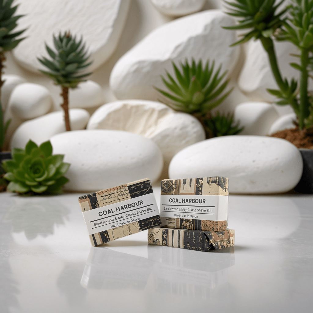 Sandalwood & May Chang 100g Shave Bar - Coal Harbour